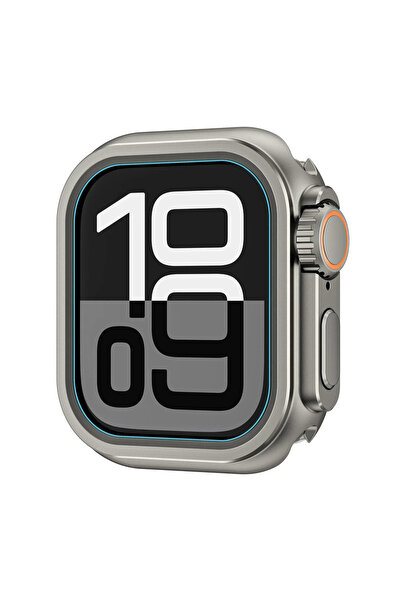 MMP SHOP Uyumlu Watch 10 / 11 46mm Saatinizi Watch Ultra 49mm Görünümüne Dönü...