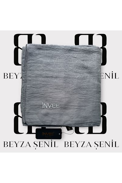 Invee Şal gri 1550 cu model INVEE