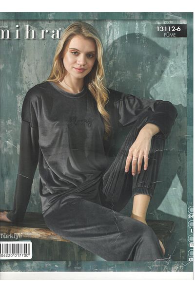 Mihra Mihra Velvet Pajama Set 13112