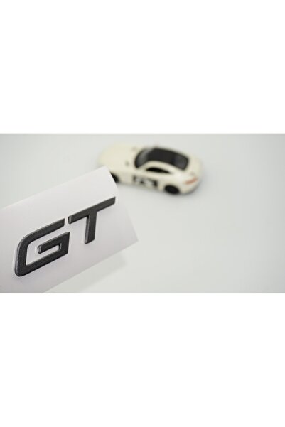 Generic Brand بيجو جديد GT الأمتعة 3M 3D رمادي داكن ABS حروف الشعار