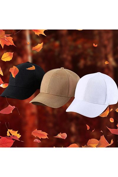 awix Αθλητικό καπέλο Unisex - 3 τεμαχίων, Velcro στην πλάτη, Ρυθμιζόμενο