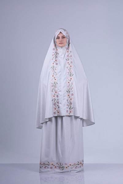 tulteks فستان صلاة من قطعتين من TULTEKS مزين بالزهور