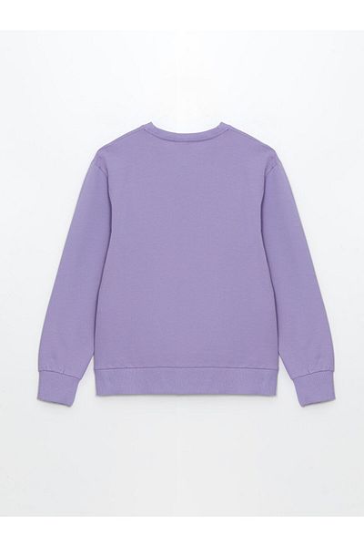 LC Waikiki Lcw Kids Crew Neck Printed Girls' Sweatshirt