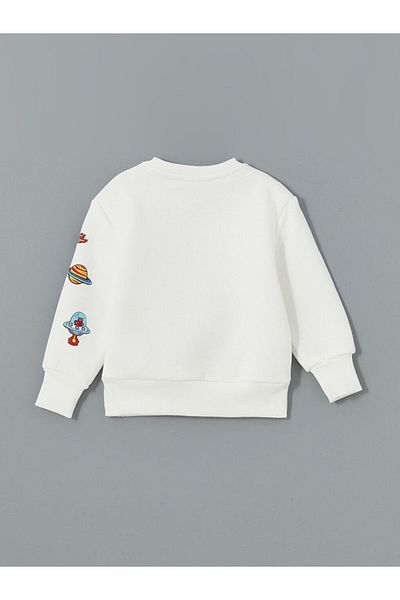 LC Waikiki Lcw Crew Neck Printed Boys' Sweatshirt