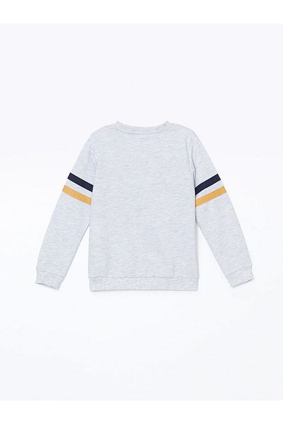 LC Waikiki Crew Neck Printed Boys' Sweatshirt