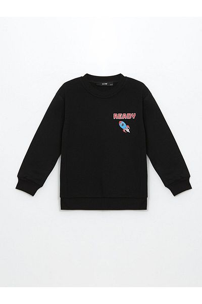 LC Waikiki Lcw Crew Neck Printed Boys' Sweatshirt