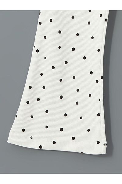LC Waikiki Lcw Kids Elastic Waist Polka Dot Girls Leggings