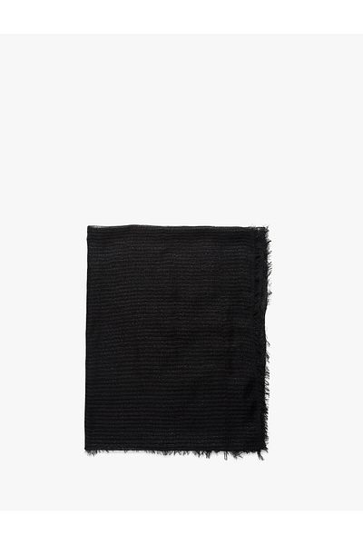 Koton Women's Black Shawl 7YAK55007AA