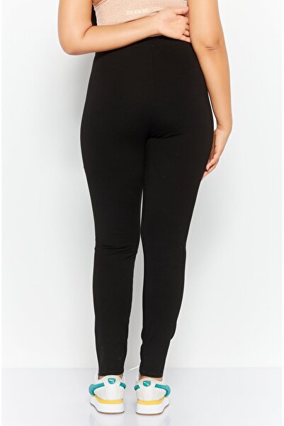 Michael Kors Women Solid Leggings, Black