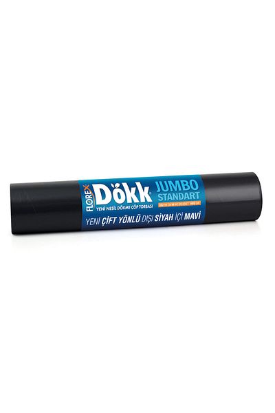 Florex New Generation 9 Roll Florex Cast Trash Bag - Jumbo V Fold - 518