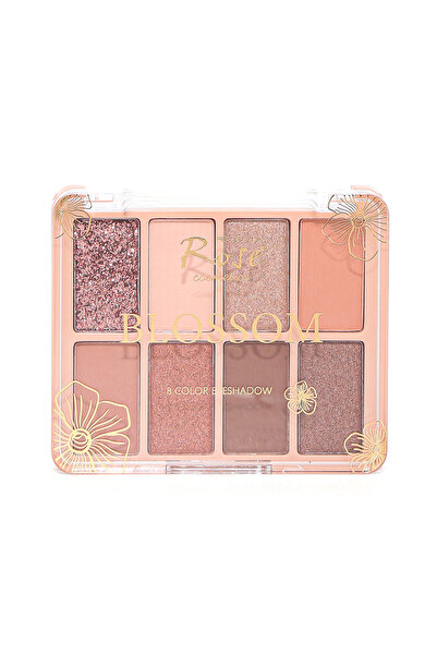 Cosha Beauty Rose New Blossom 8'li Göz Farı - New Eyeshadows