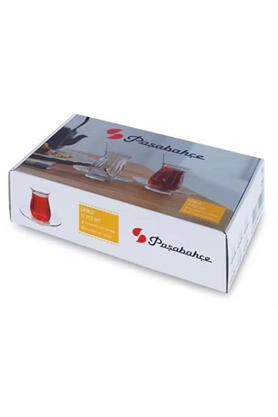 Paşabahçe Linka 30-Piece Cup and Tea Set - with Orgin Boxes