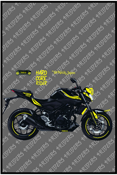 TRİDERS MT25 Full Set Sticker Kaplama  SARI