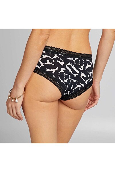 KIABI Pack of 3 printed microfibre boy shorts BLACK