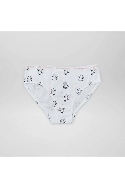 KIABI Pack of 4 pairs of animal print briefs PINK