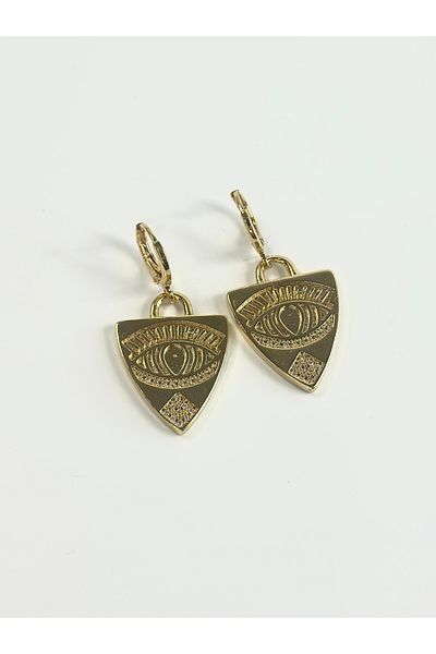 Store 316L تيلسم أقراط ذهبية