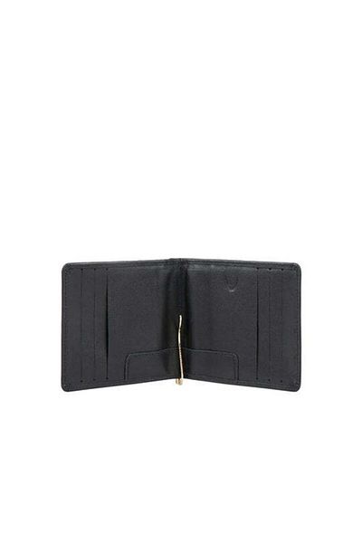 Hidesign Leather Money Clip - Black