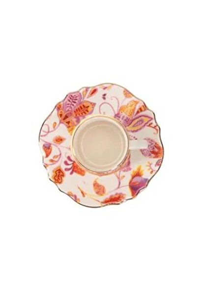 Porland Pinky Desen1 2 Kişilik Kahve Takımı 80cc 04alm008636