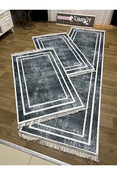 Zümrüt Ev Tekstil Dijital Baskılı Makinede Yıkanabilir Dot Taban Yatak Odası ...