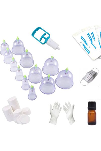 Extant Detaylı Hacamat Seti, Hacamat Kupası Tam Set -canlandırıcı Selülit Ve ...