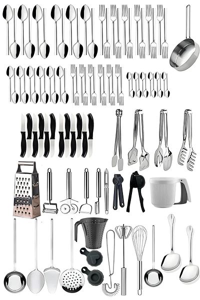 Mirilliahome Serving Set and Cutlery Set - Kitchen Set