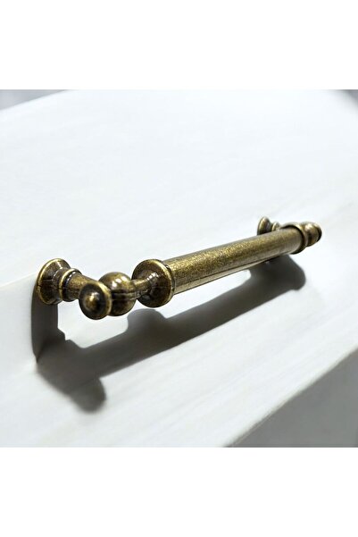 İlkulp 224 Tuğra Kulp ANTİK SARI MUTFAK DOLAP ÇEKMECE BANYO KULPU