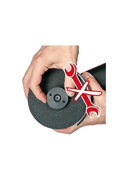 Einhell AXXIO 18/115 Q - Solo, Akülü Avuç Taşlama