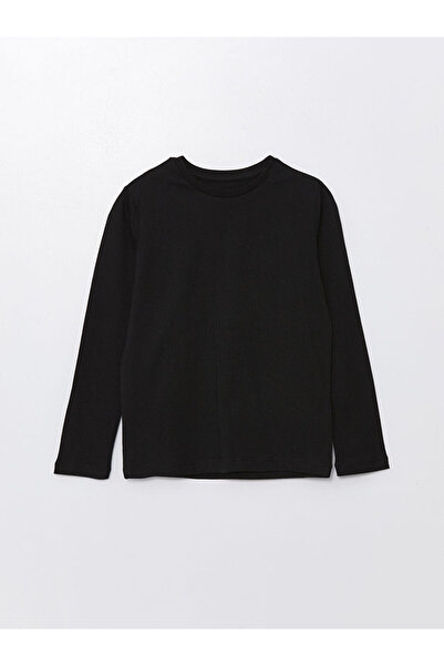 LC Waikiki Sparkling Choices from Shining Store |   Crew Neck Long Sleeve Boys Undershirt