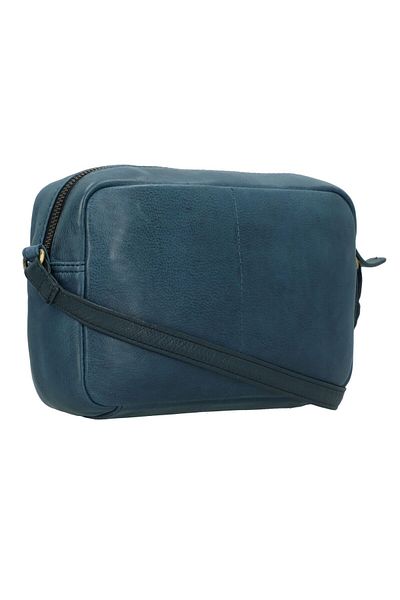Burkely Geanta de umar naturala Norah Piele 22 cm