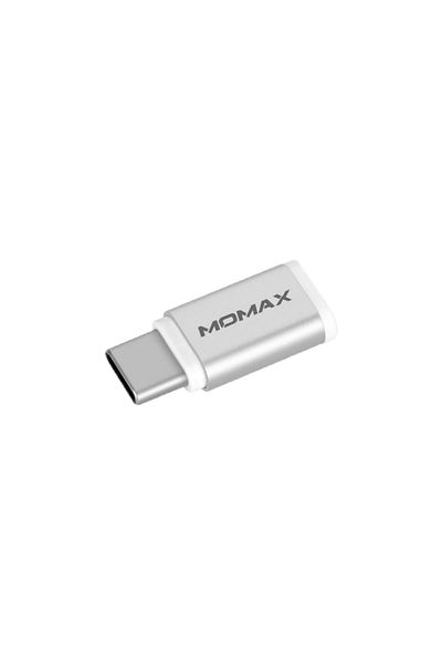 Momax Adapter Micro USB to Type-C - Silver