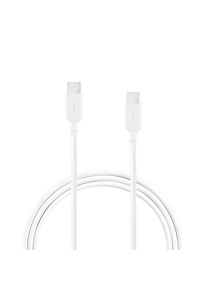 Momax Zero USB-C to USB-C cable supports PD 60W fast charging 1m - White