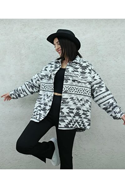 Tamsenlik Ethnic Pattern Jacket Shirt