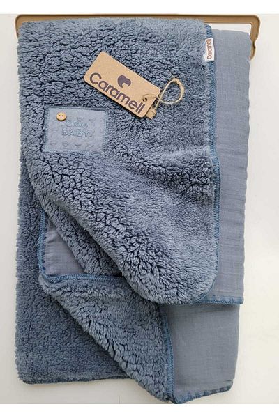 Caramell Incibaby Welsoft & Muslin Healthy Soft Baby Blanket