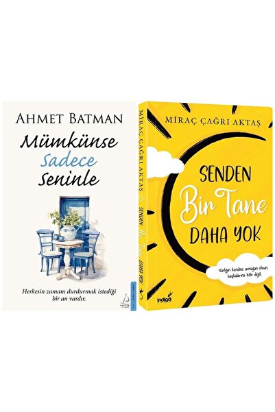 Destek Yayınları Set-mümkünse Sadece Seninle Senden Bir Tane Daha Yok Ahmet B...