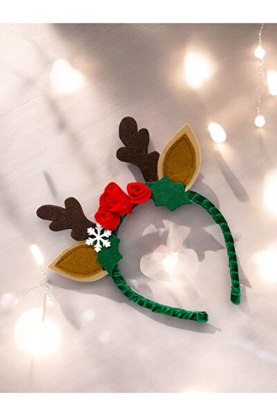 Atölye Mimi El Yapımı Keçe Yılbaşı Saç Tacı