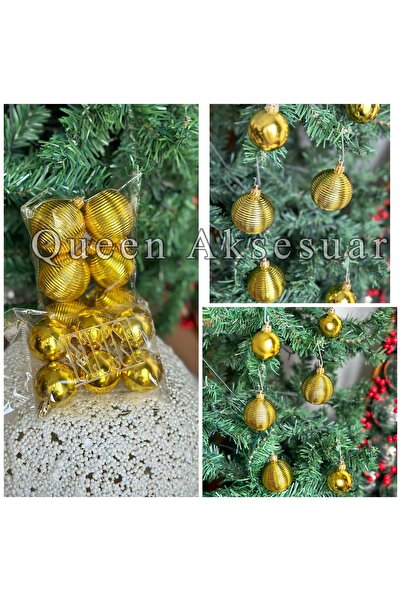 QUEEN AKSESUAR Імпортна економічна колекція милі кульки з соснового дерева дл...