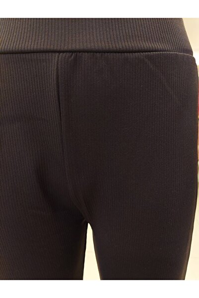 Yonca Çocuk CİVELEK 0114 İspanyol Paça Kız Çocuk Pantolon Fitilli Tayt