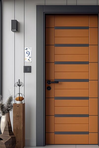 MODA CERO Blue Bird Door Number No:9