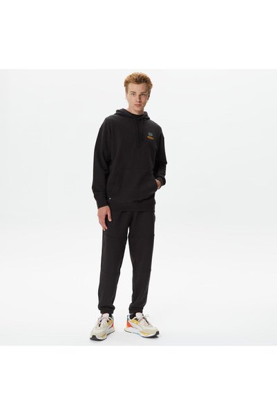 Puma Downtown Graphic Erkek Siyah Hoodie