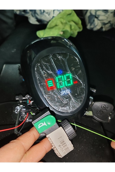 VSM 48V 60V Ekran ve kontak seti kornalı farlı Montaj için yardım ediyoruz