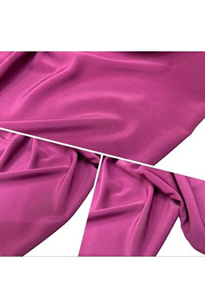 ipekkumaş Acık Vişne Rengi Elbiselik Pantolonluk Gömleklik Krep Kumaş Ürünümü...