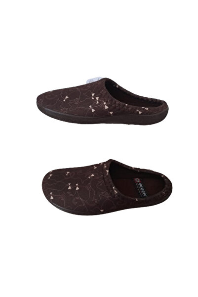 GEZER Γυναικείες παντόφλες εσωτερικού χώρου με μοτίβο καφέ γάτας