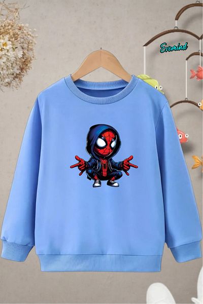 Evomind SWEATSHIRT IMPRIMAT COPII CU GÂT DE BICICLETA
