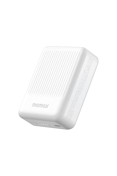 Momax Q.Mag Minimal 2 Wireless Magnetic Battery MagSafe 10000mAh - White