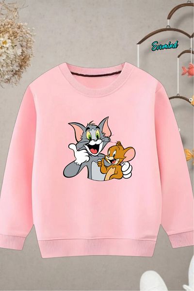Evomind SWEATSHIRT IMPRIMAT COPII CU GÂT DE BICICLETA