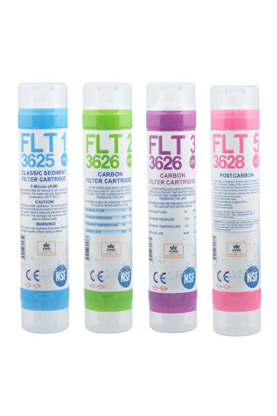 Extant NSF Onaylı Filtec 4’lÜ Filtre Seti Waterbox Su Arıtma Cihazlaına Tam Uyumlu