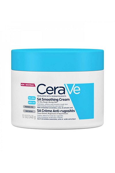 CeraVe Salicylic Acid Smoothing Cream for Rough and Dry Skin 340g