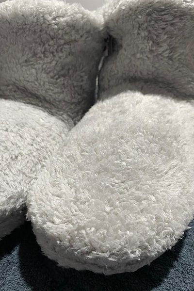fluffy Γυναικείες λούτρινες μπότες για το σπίτι