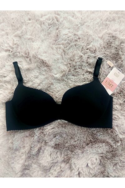 HS İÇ GİYİM حمالة صدر نسائية سوداء غير مبطنة وغير مدعومة وبدون علامات مقطوعة ...