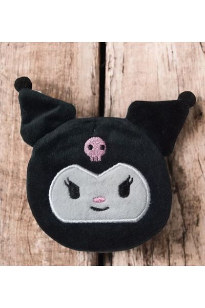 nihonwosekai Sanrio Kuromi My Melody Medium Plush Wallet